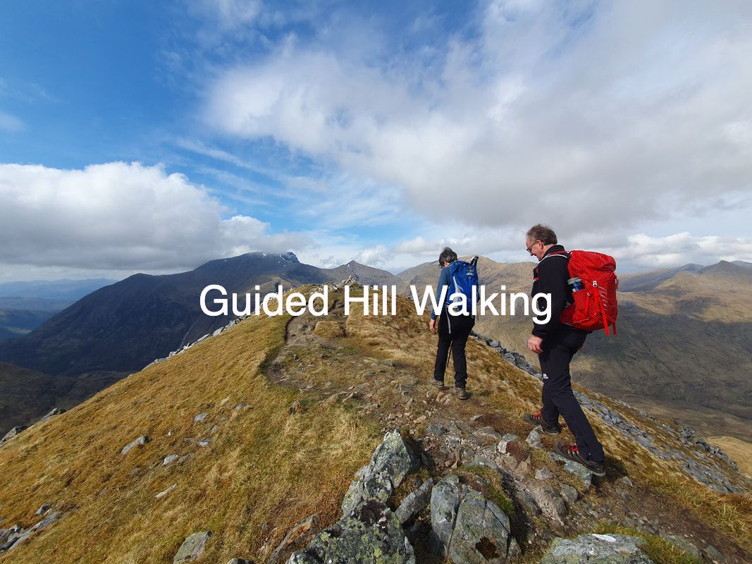 Guided hill walking
